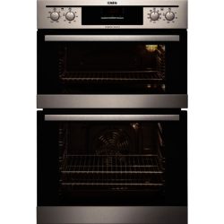 AEG DE401301DM Built-in Double Fan Oven in Stainless Steel
